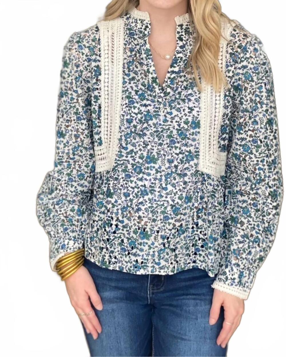 NEW DEAR JOHN DENIM alexis lace top in ivory